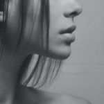 topless woman